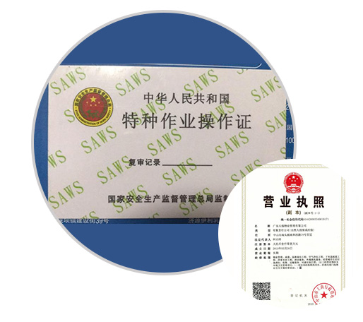 公司榮譽，誠信合作信譽企業(yè)